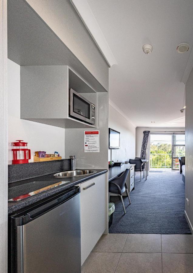 Pukekura Motor Lodge New Plymouth Exterior foto A typical apartment at the University of Canterbury